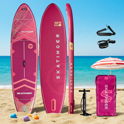 Meierya Hot New Design Inflatable SUP Paddle Board Drop Stitch Technology PVC/EVA Material 1 Year Warranty for Lakes Rivers