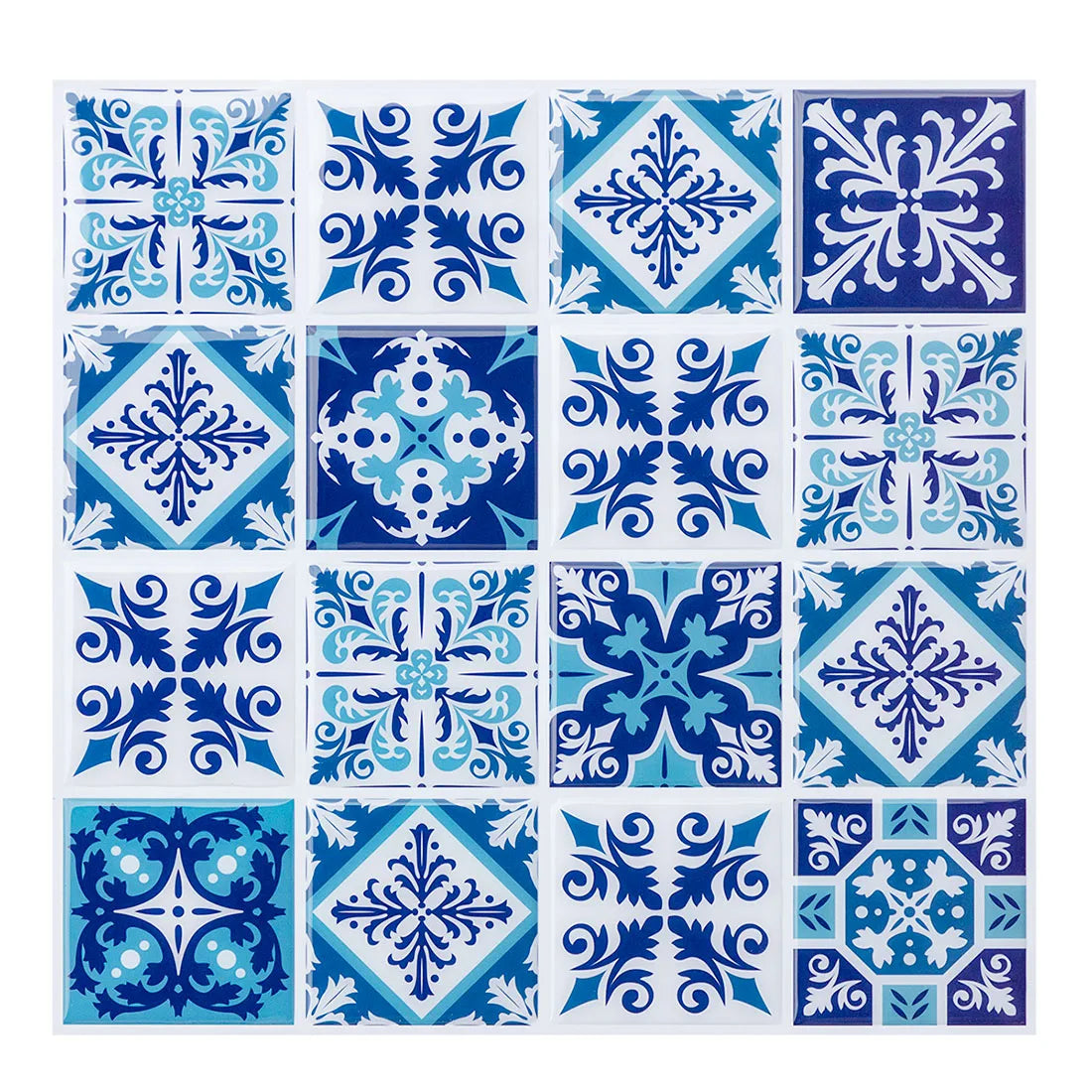 Promotion 3D Self-Adhesive PVC Wall Panel Modern Design Morocco Tile Sticker Waterproof and Fireproof