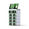 16 Slots Hospital-Grade 4G Stackable Power Bank 6000 MAh Portable Charger with Screen Sharing Rental System