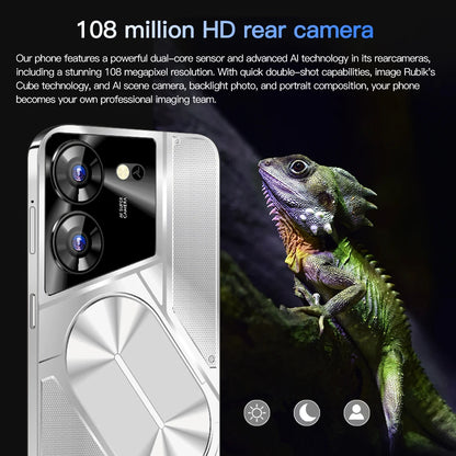 New Product 7.3 Inch 16GB+1TB 6800 MAh 5G Smartphone t Echno Phone Original Povo 5 Pro Mobile Phone Android 13.0 Telephone