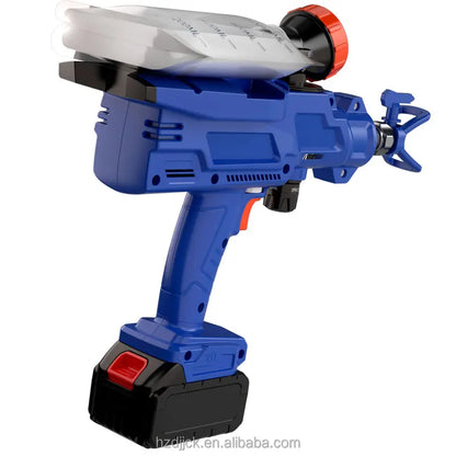 Hanxuan Model 680 Lithium Battery High Voltage Airless Spray Gun DIY 21V Paint Coating Latex Sprayer Handheld Brushless Motor