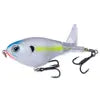 16G Topwater Fishing Lures 11g Popper Fishing Lure for Bass Catfish Pike Perch Floating Pencil Bass Bait with Rotating Tail