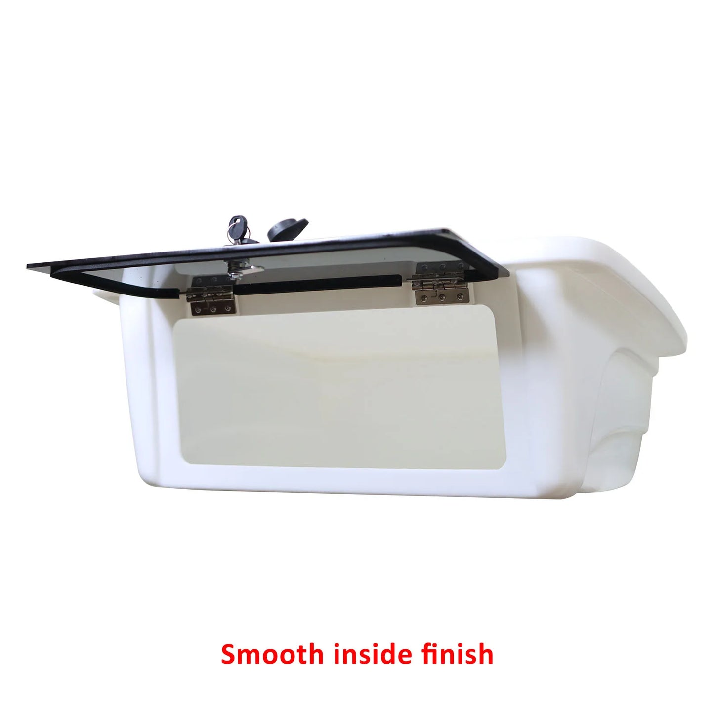 Universal T-Top Electronics Box SB200 Clamp on Overhead  Center Console Boat Marine Storage Camps for 2",1.5",1.9" Tubing