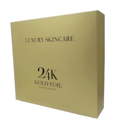 MRUIS 24k Gold  Collagen Cream Peptide Snail Brighten Whitening Skin and Fight Against Aging Serum Lotion Facial Care Luxury Set