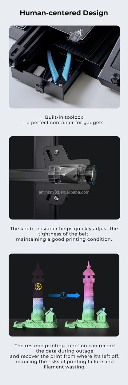 Creality Ender-3 V2 NEO 3D Printing Machine 3d Printer Upgrade From Ender3 V2 Impresora 3d