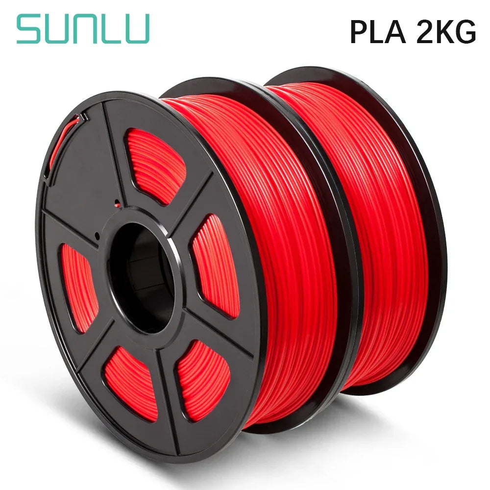 SUNLU PLA Filament 2KG 1KG/ Roll 3D Printer Filament PLA 1.75mm 3d Filament PLA Printing Materials for 3D Printer to 3D Printing