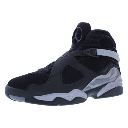 For for Air for 8 Retro Winterized Mens Shoes Model MSS-FD1334001 Color Black/Gunsmoke/Metallic Silver 100% Authentic