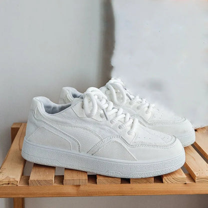 Low Price Wholesale of New Men's Sports Shoes Casual Sports Versatile Mesh Breathable White Shoes Skateboarding Shoes