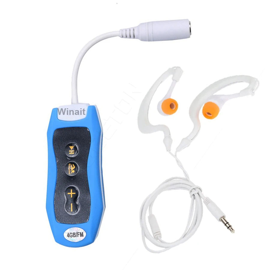 Winait Portable SWimming Sports Waterproof MP3 Player with FM