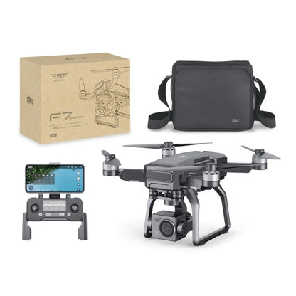 Hot Selling F7 Pro Drone 4K Camera 3 Axis Gimbal GPS Brushless Motor New Style Sjrc F7 4K Professional Quadcopter Made Plastic