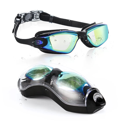 Professional Swimmer Competition Prescription Custom Swim Racing Glasses Swimming Goggles for Men