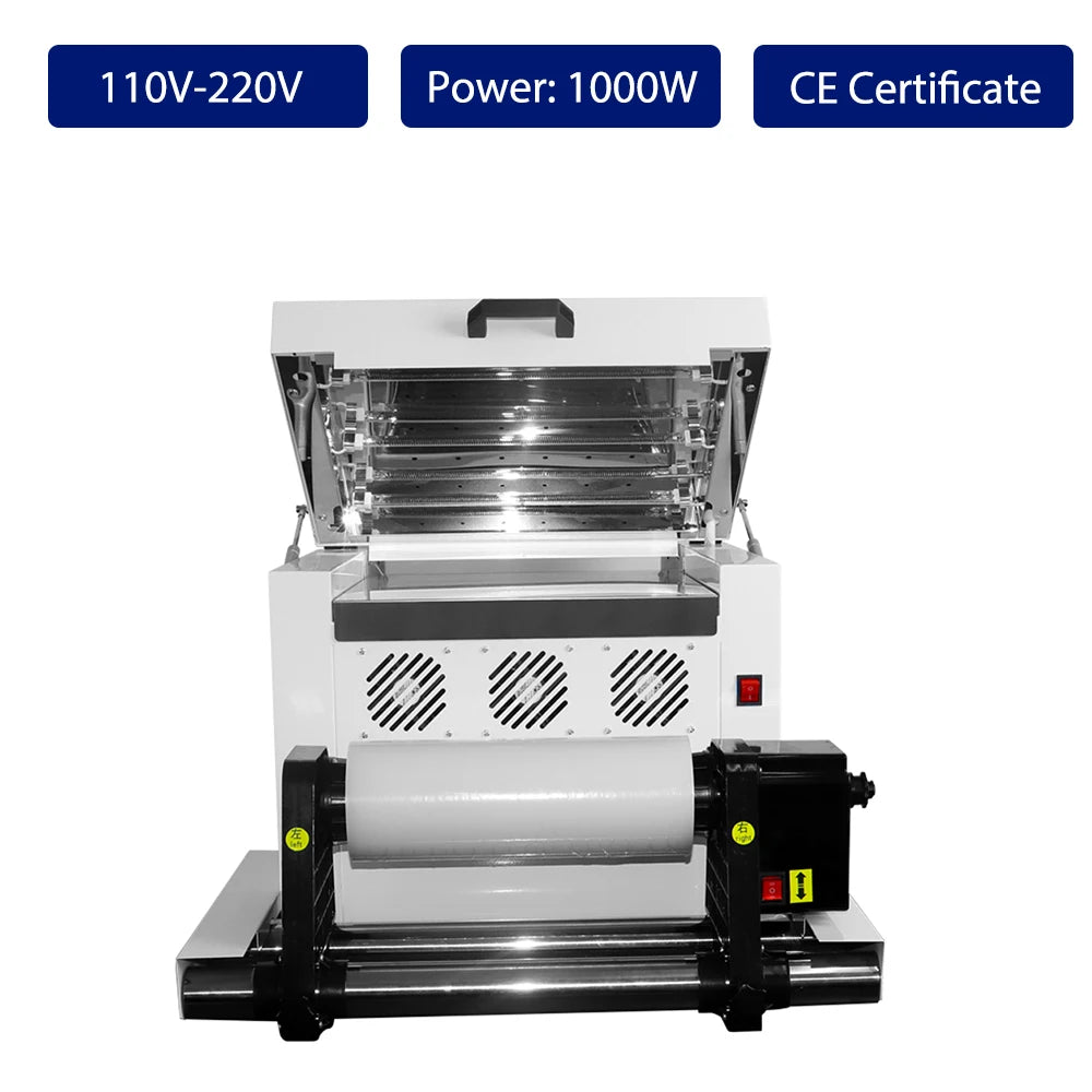 USA in Stock A3 DTF Powder Shaker and Dryer Machine Small Oven Machine for DTF Printer