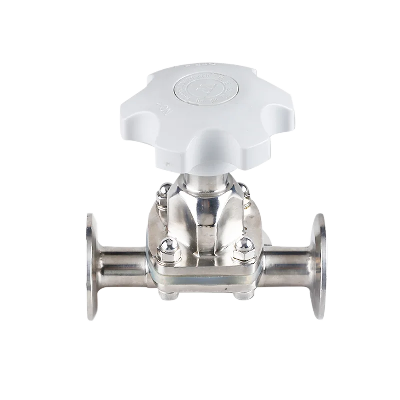 CNJS Food Grade Stainless Steel Ss316 50.5Sanitary Diaphragm Valve