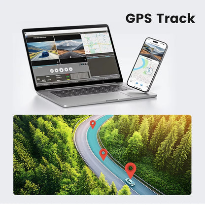 4K 3.2 Inch Hidden Mini Dash Cam With Front and Rear Wifi GPS FHD 2160P Rear View Camera Night Vision Auto Camera for Car