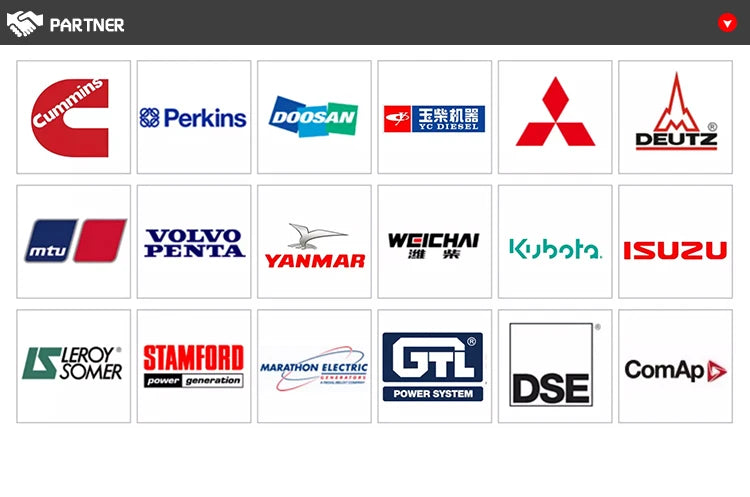 Genset Silent 50kw 60kw diesel 110kw Generator Power Price 20kw 30kw 40kw 80kw 50kva 100kva Electric 100kw 3-phase Power Plant