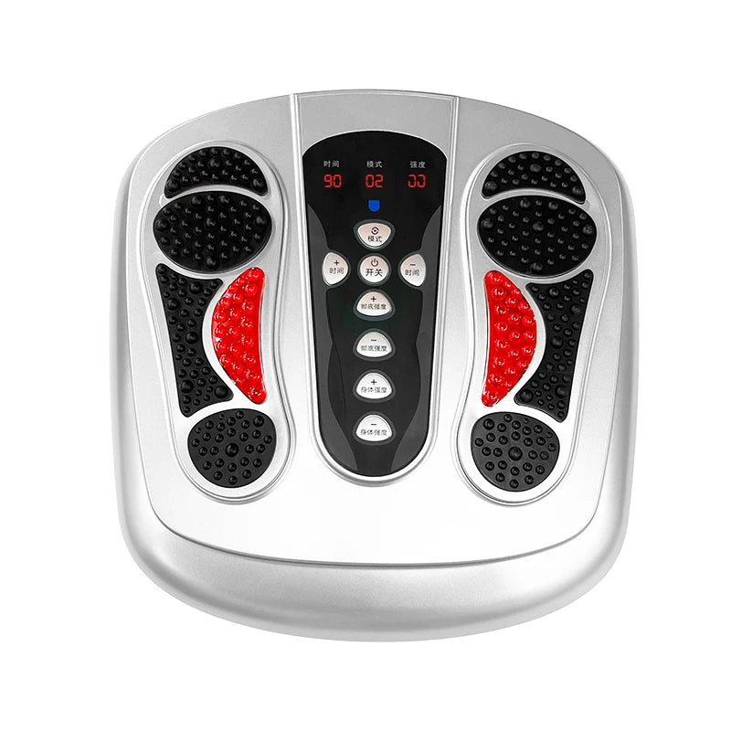 2021 Factory Oem Dropshipping Portable Reviews Pad Ems Foot Massage Mat Leg Electric Reflexology Reshaping Ems Foot Massager