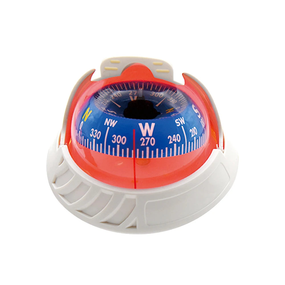 1pc Electronic Navigation Compass Sea Marine Pivoting Compass Camping Gear With Magnetic Declination Adjustment For Car Ship