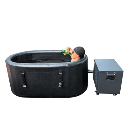 High-Efficiency Small Cold Plunge Tubs Recovery Barrel Recovery Bath Inflatable Baths Ice Bath Pod Ice Bathtub