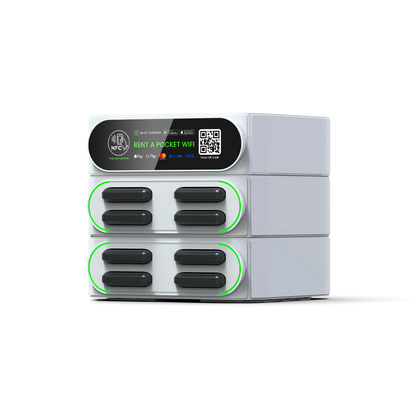 New Creative Share Power Bank Rental Station with NFC Fast Charger Smart Stackable Mobile Phone Charging Vending Machine Outdoor
