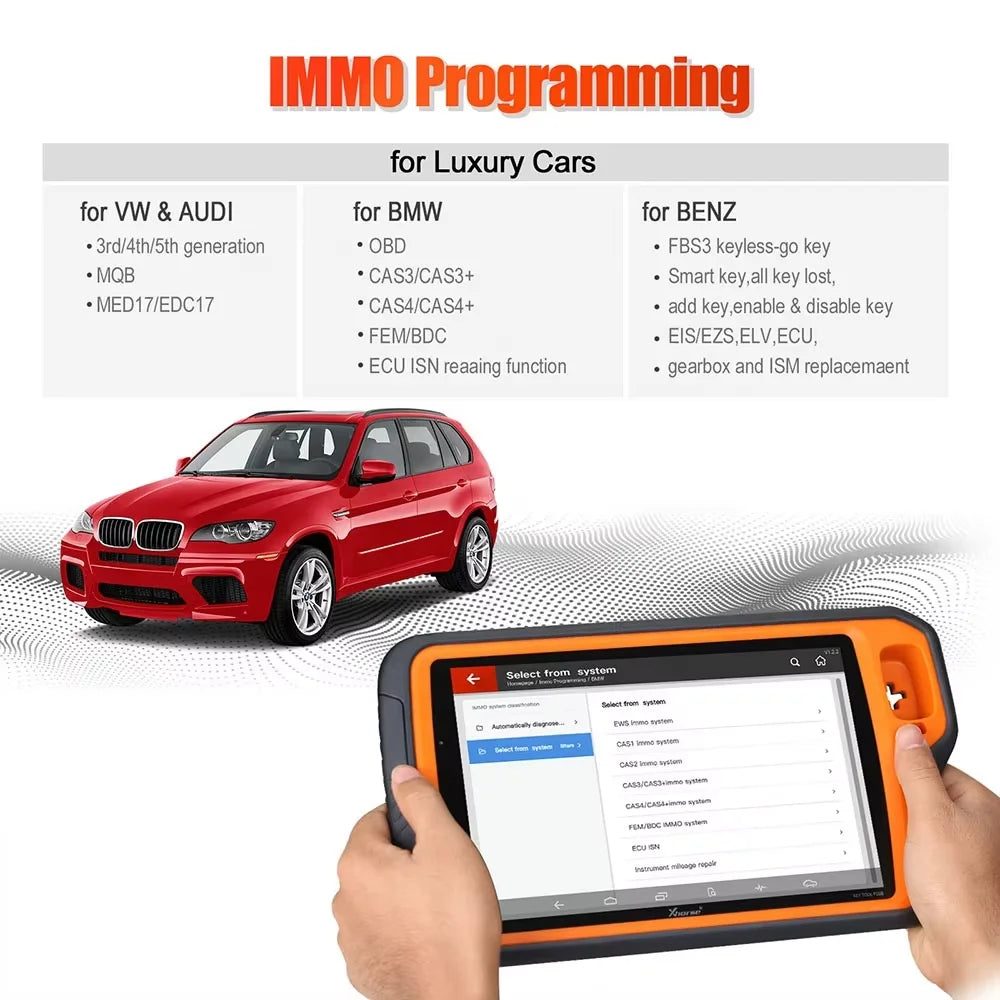 EU/UK Tax+Ship Free Xhorse VVDI Key Tool Plus Pad Full Configuration Advance Version GL for Benz Car Key Programmer Tool