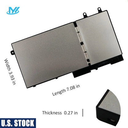 US Stock R8D7N Laptop Battery for Dell Precision 3540 M3550 Latitude 5400 5410 5500 5510 Inspiron 7590/7591/7791 2-in-1 Series