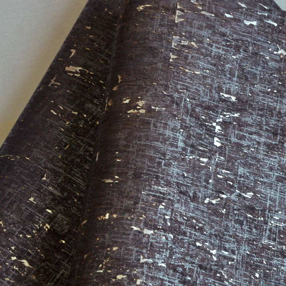 Mywind Free Sample Natural  Aspen Gold Bottom Harvest Gold Luxury 100% Material 3D Design Home Decor Cork Wallcoverings