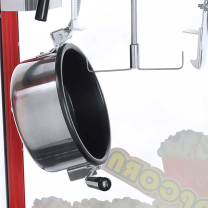 Commercial Popcorn Machine Electric Popcorn Vending Machine Automatic Theater Style Popcorn Making Machine