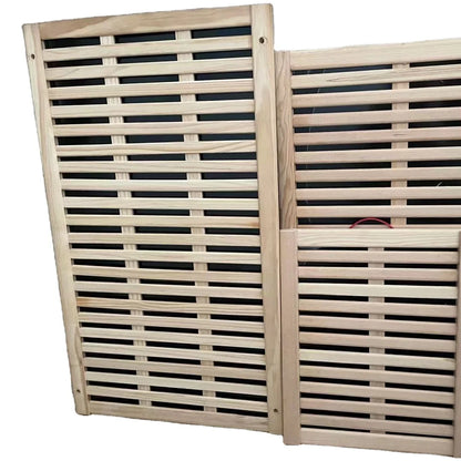 Steam Canadian Red Cedar Indoor  Sauna Room OEM Custom-made One Person Sauna Heater Infrared Heating Panel