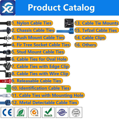 7.5*410mm Cable Ties with 6.5mm Screw Mounting Hole113-12020/113-00011/113-00018/113-12060/113-12017/113-12018/113-00001/T120MR