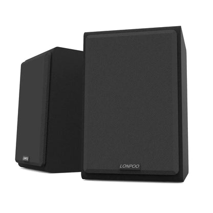 LONPOO LP42 75W*2 Passive Bookshelf Speaker HiFi Pair Speaker