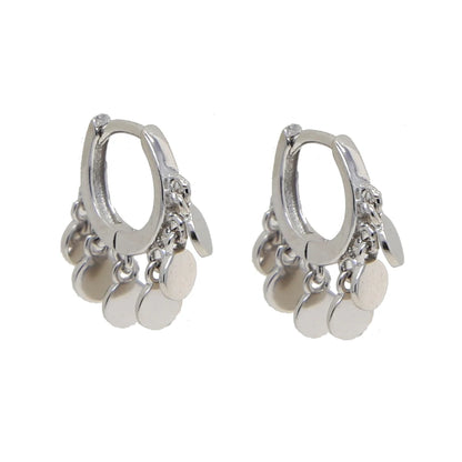 Multi Piercing Mini Hoop Rose Gold Gold Wholesale Women Jewelry 2023 New Design Round Charm Hoop Earring