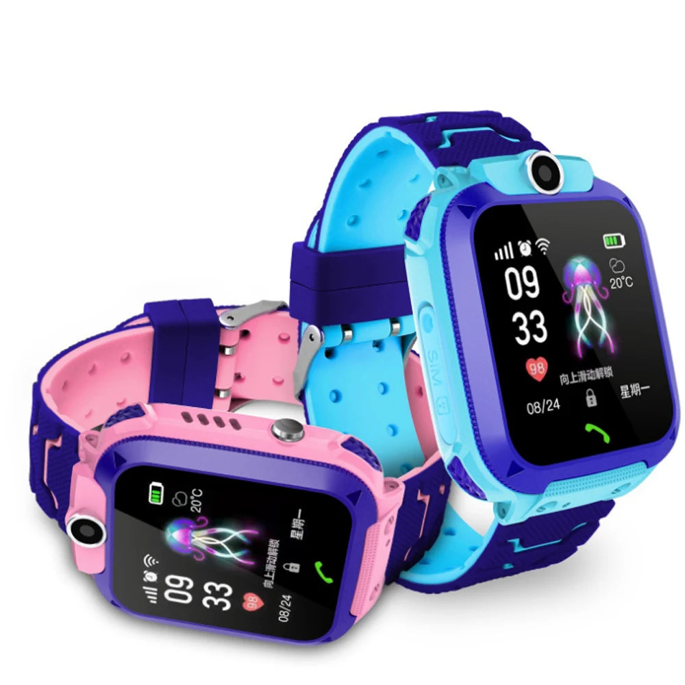 2021 Hot Sale Q12 Smartwatch 2G for Child Anti-lost SOS Call GSM LBS Location Kids Smart Watch Q12 Game Smart Watch Plastic IPS