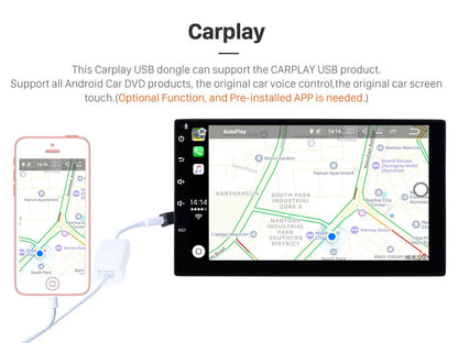 Carplay Android Auto OBD2 DSP GPS Reversing Aid RGB Amplifier Car Radio for Avensis 2009-2015 Car Head Unit Fast Shipping