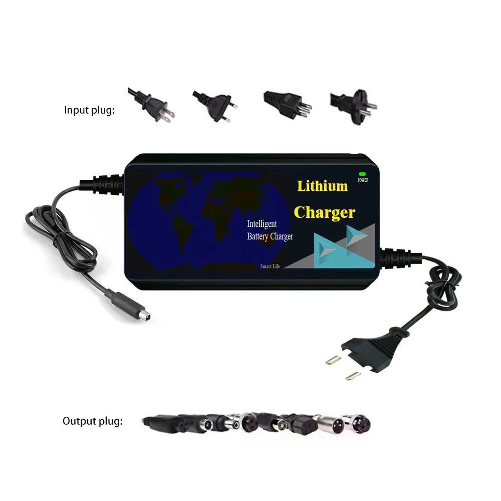 60V 67.2V 71.4V 69.35V73V 9A Lifepo4 NMC Motorcycle Battery Charger Electric Scooter Ebike Battery Charger