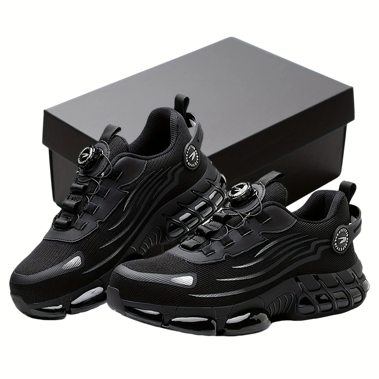 Men's Safety Shoes Are Suitable for Construction Work Leisure Sports Shoes Anti Puncture and Anti Smashing Steel Toe Shoes