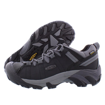 For Targhee II Waterproof Men's Shoes Color Black/Grey 100% Authentic Made in China Model 1026583