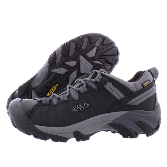 For Targhee II Waterproof Men's Shoes Color Black/Grey 100% Authentic Made in China Model 1026583