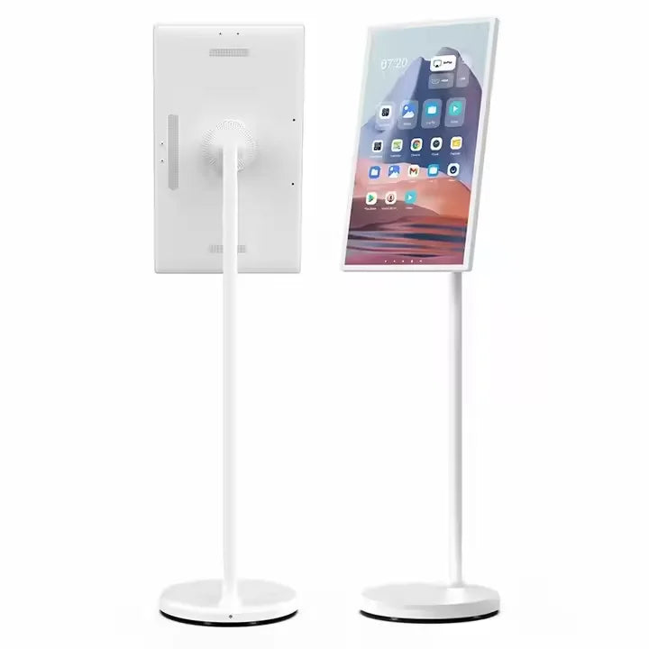 Hot Sale 32 Inch 128GB Camera Android OS Battery Powered Portable Smart TV Touch Screen Bedroom to Kitchen Movable Smart TV