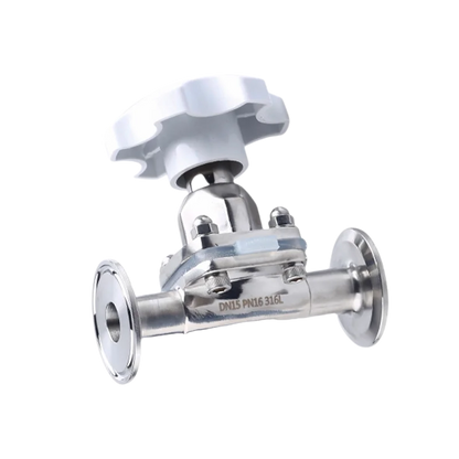 CNJS Food Grade Stainless Steel Ss316 50.5Sanitary Diaphragm Valve