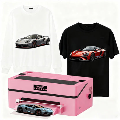 Haolic DTF Printer Machine A3 33cm Industrial Grade Speed and Quality for Custom Tshirt Production Small Business Manufacturing
