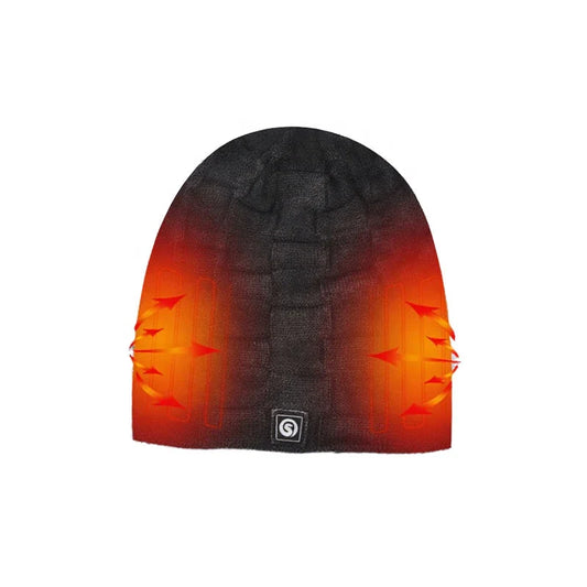 7.4V 2200mAh Rechargeable Battery Heated Hat Winter Warm Heating Hat Cold Weather Thermal Beanies Heated Hat for Men Women