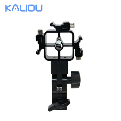 Kaliou Factory Black Photography Accessories Lamp Holder for Digital/DSLR Cameras Aluminum Alloy & Plastic Lightweight