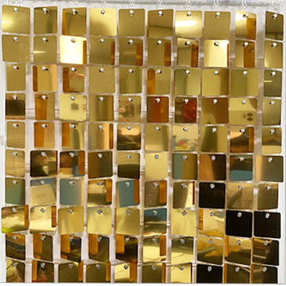 Birthday Backdrop Shimmer Sequin Backdrop Panels Shimmer Wall Red for Wedding Party Baby Shower Background Wall Decor