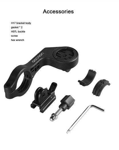 Bicycle Mount Camera Adapter Plastic Bike Flashlight Hanging Holder Bicycle Computer Mount Bracket
