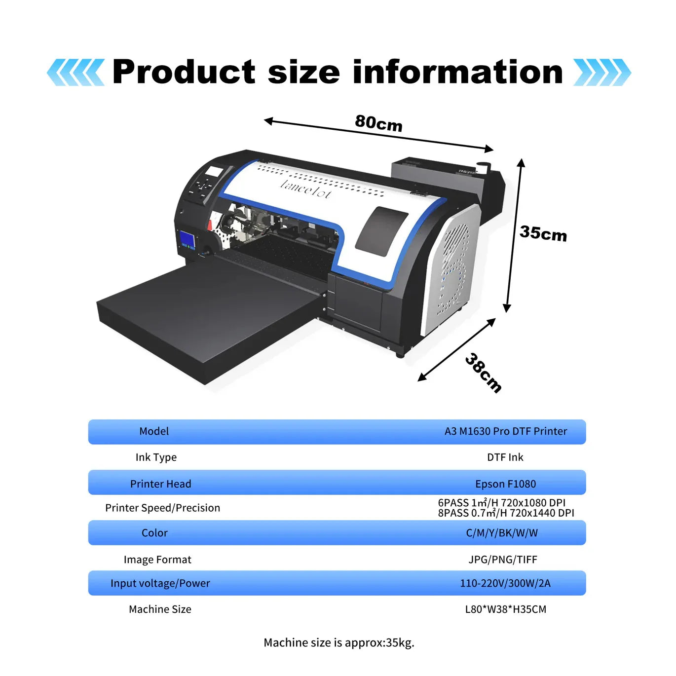 XP600 DTF Printer Large Format Direct to Film Printing Machine with Oven Laptop Ink Film and Powder for Custom Small Business
