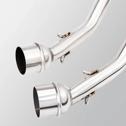 High Performance Motorcycle Exhaust Pipe for GY6 125 150cc Scooter Exhaust Link Pipe Middle Pipe 51MM Exhaust System Header