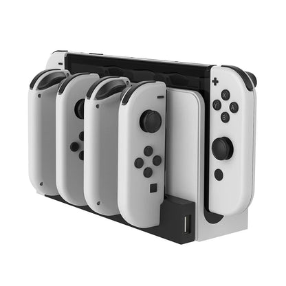 Joy-Con Charging Dock Station Compatible with Switch/OLED Handle Charger and Protection for Game Accessories