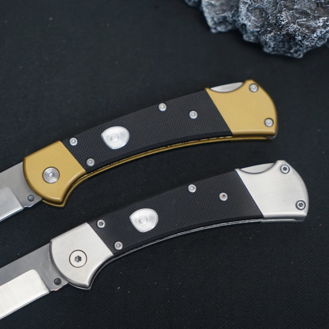 Stainless Steel Wood Outdoor Mini Folding Knife DIY OEM Multi-function Portable Pocket Camping Self-defense Fruit