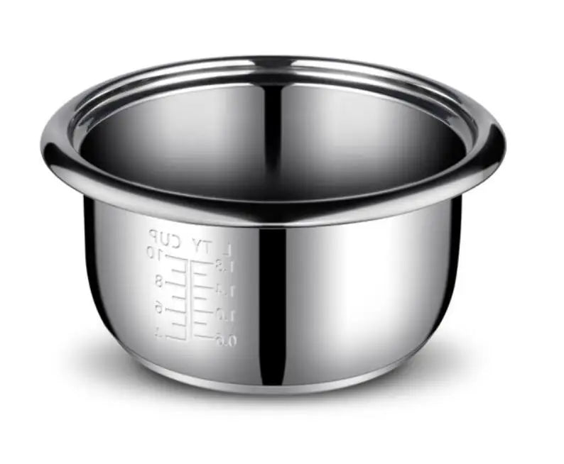 household electric food cooker Triangle CKD-Z30G small home rice cooker 3L all stainless steel  inner 220-230-240V soup maker