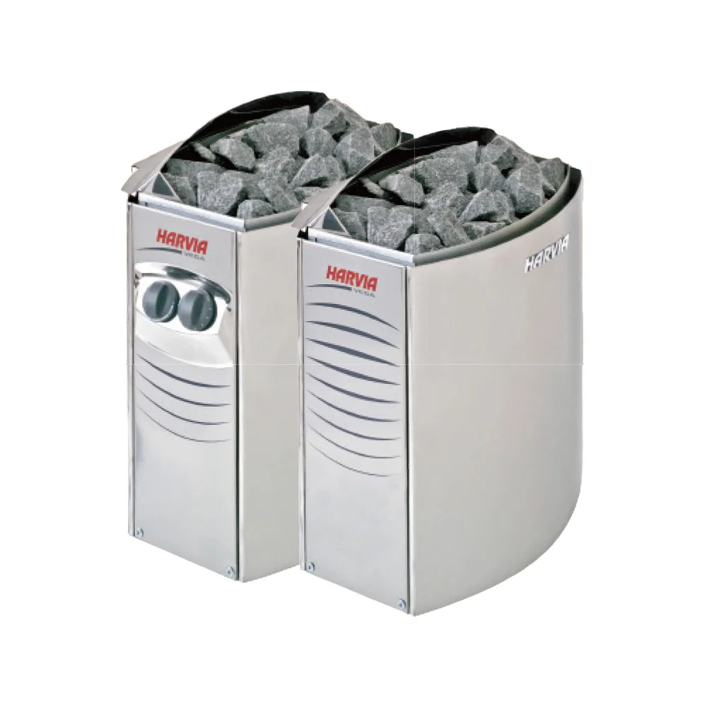 Harvia Stainless Steel Solid Spruce Wood Dry Steam Furnace Modern Design Household and Commercial Sauna Room Heating Equipment
